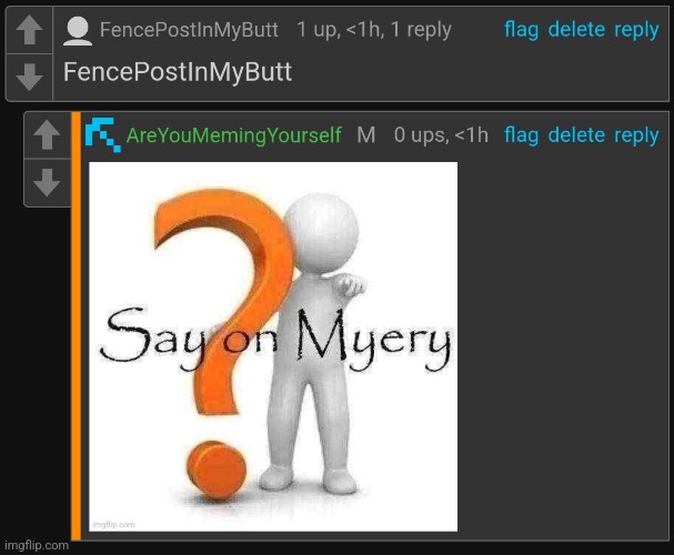on Myery | made w/ Imgflip meme maker