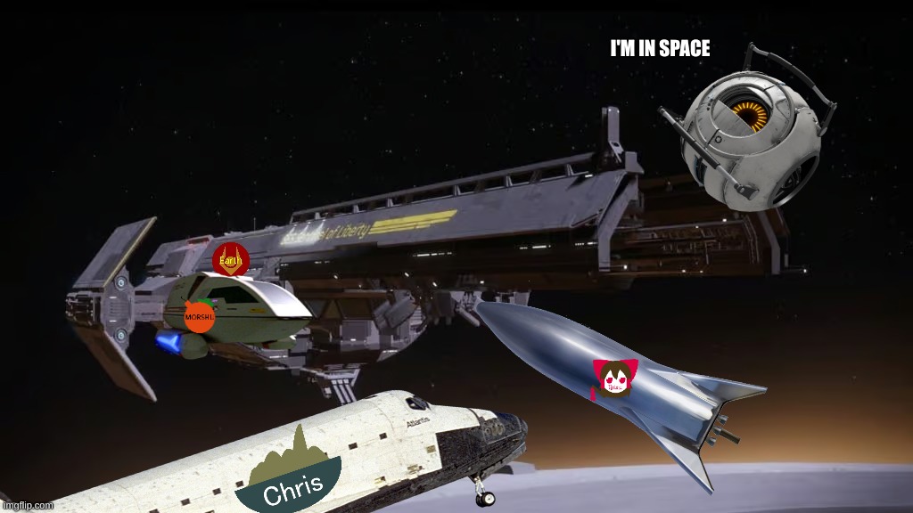 The meeting is due to begin soon | I'M IN SPACE | image tagged in team earth space mars hq | made w/ Imgflip meme maker
