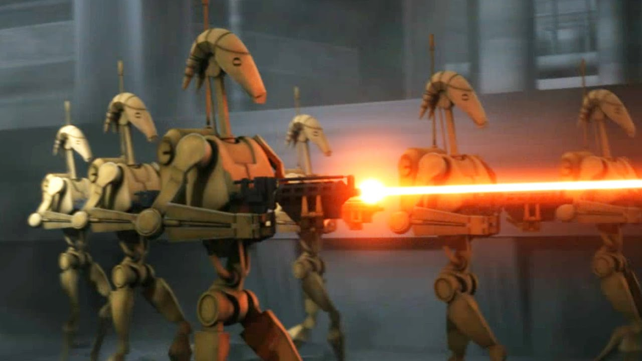 High Quality battle droids Blank Meme Template