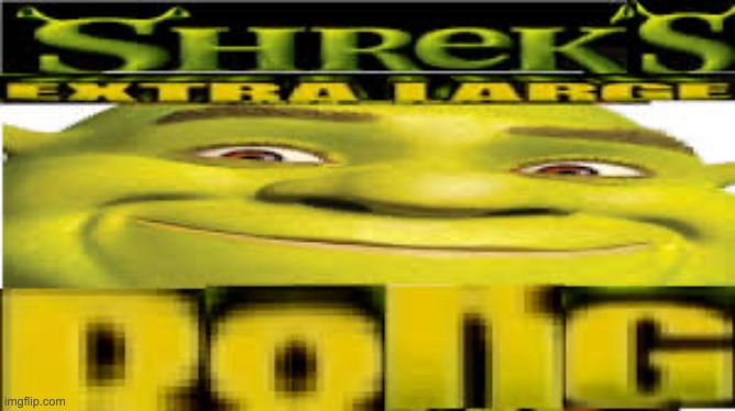 Shrek's extra large dong | image tagged in shrek's extra large dong | made w/ Imgflip meme maker