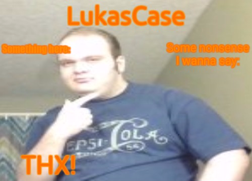 High Quality LukasCase Announcement Blank Meme Template