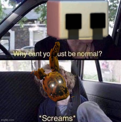 lol | image tagged in why can't you just be normal | made w/ Imgflip meme maker