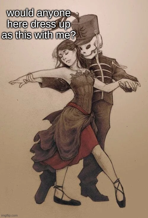 random but yeah | would anyone here dress up as this with me? | image tagged in helena,pepe,mcr | made w/ Imgflip meme maker
