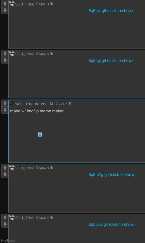 What is this mf spamming me with? | made w/ Imgflip meme maker