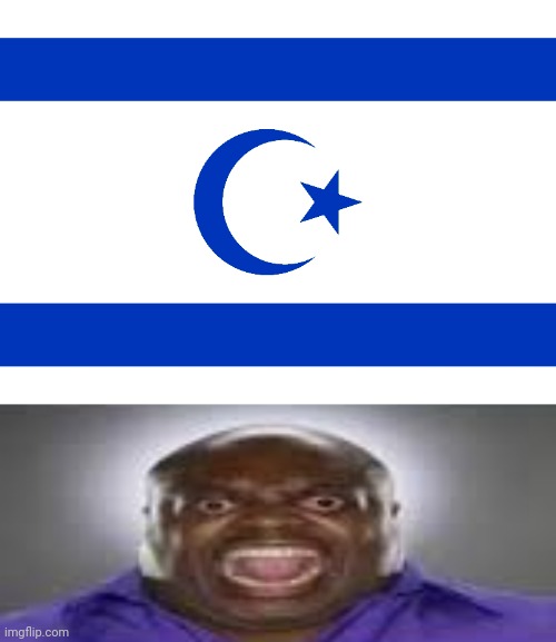 image tagged in black man screaming meme,flag | made w/ Imgflip meme maker