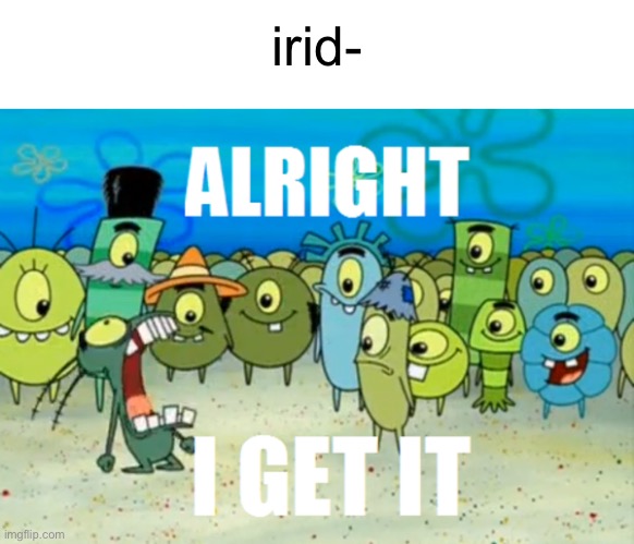 we get it, she likes touching little boys, now block her and move on | irid- | image tagged in alright i get it | made w/ Imgflip meme maker