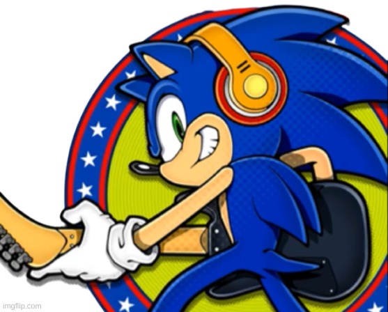Sonic with a guitar | image tagged in sonic with a guitar | made w/ Imgflip meme maker
