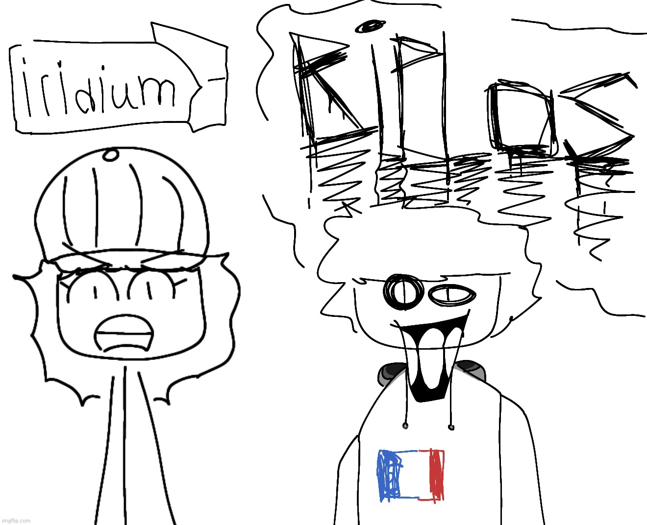 These are the two pedos of MSMG, there are two references, find the two references | made w/ Imgflip meme maker