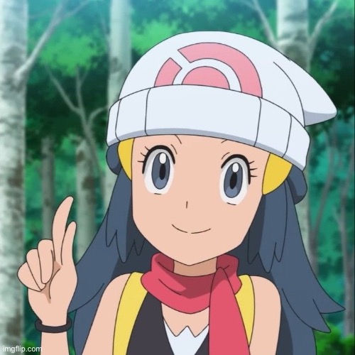 I used to like Dawn in the animes | made w/ Imgflip meme maker