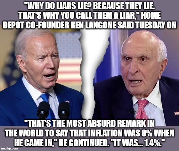 He's a Liar, thats what liars do thier whole lives.they lie. Classic stuff.Langone was not a TRUMP suppoerter.But he knows | image tagged in democrats,evil,liars | made w/ Imgflip meme maker