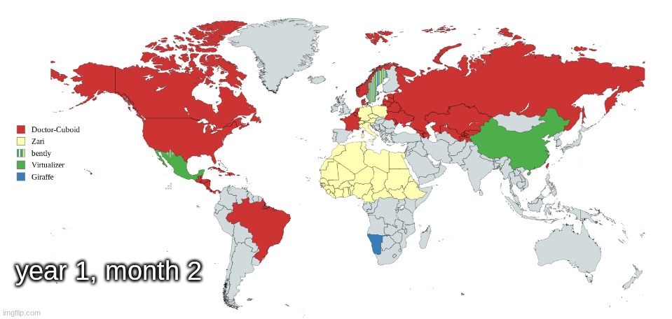 year 1, month 2 | made w/ Imgflip meme maker