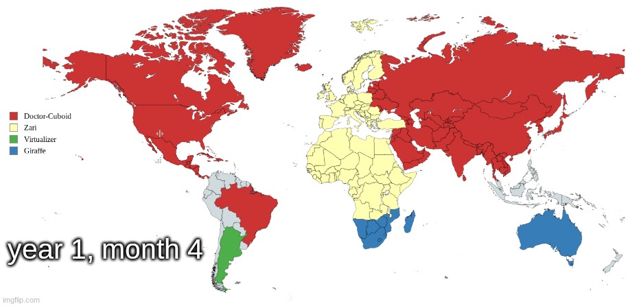 year 1, month 4 | made w/ Imgflip meme maker