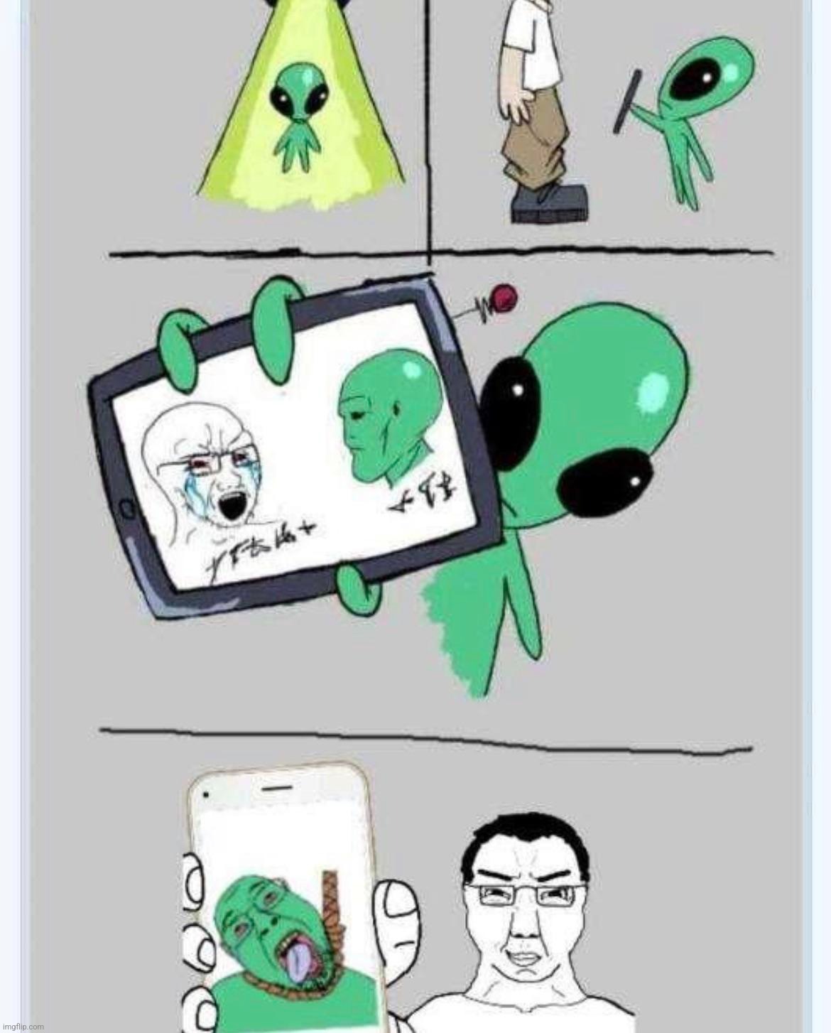 aliens if they were awesome | made w/ Imgflip meme maker