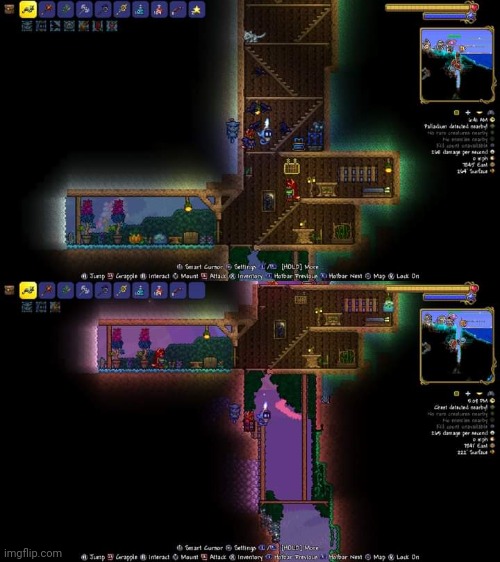 Home improvements! | image tagged in terraria,gaming,video games,nintendo switch,screenshots,multiplayer | made w/ Imgflip meme maker