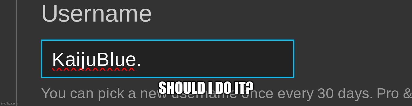 SHOULD I DO IT? | made w/ Imgflip meme maker