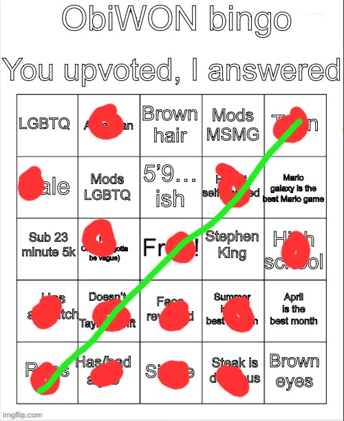 ObiWON bingo | image tagged in obiwon bingo | made w/ Imgflip meme maker