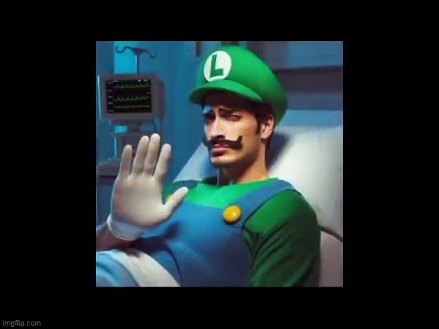 Luigi_gets_aids_then_Mario_saves_him | made w/ Imgflip meme maker