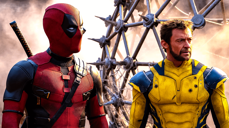 Deadpool & Wolverine Thunderdome Blank Meme Template