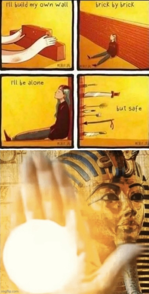 CURSE OF RA | image tagged in i'll build my own wall,curse of ra | made w/ Imgflip meme maker