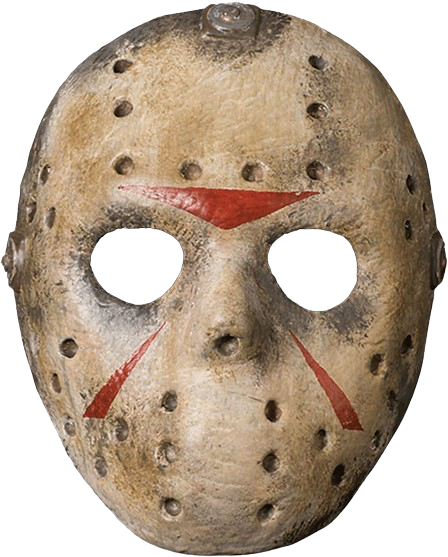 Jason voorhees’ mask transparent Blank Meme Template