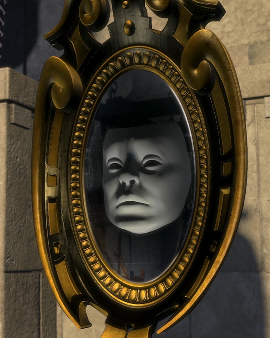 High Quality Shrek Mirror on the wall Blank Meme Template