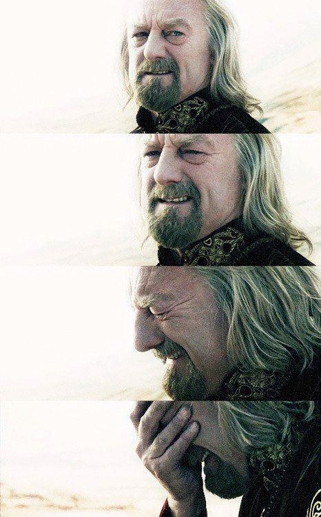 Theoden Crying Blank Meme Template