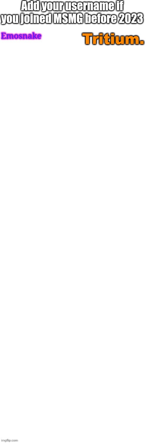 Tritium. | made w/ Imgflip meme maker