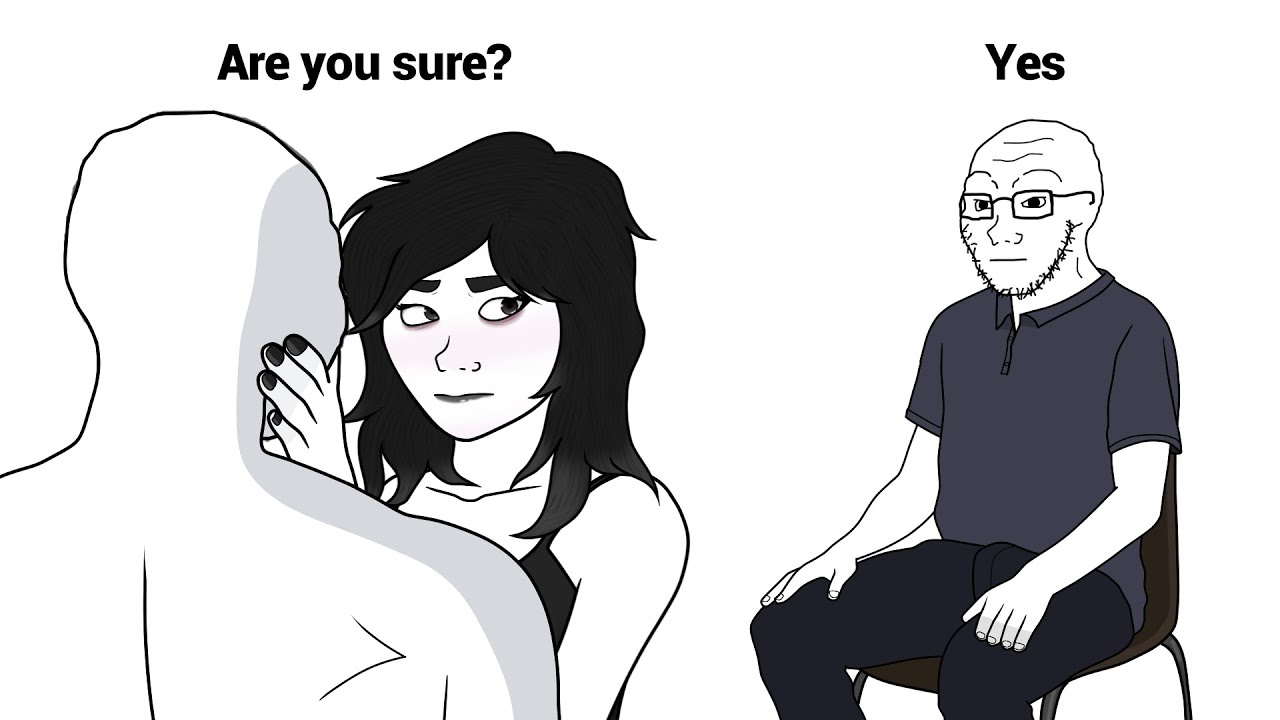 Wojak cuck Blank Meme Template