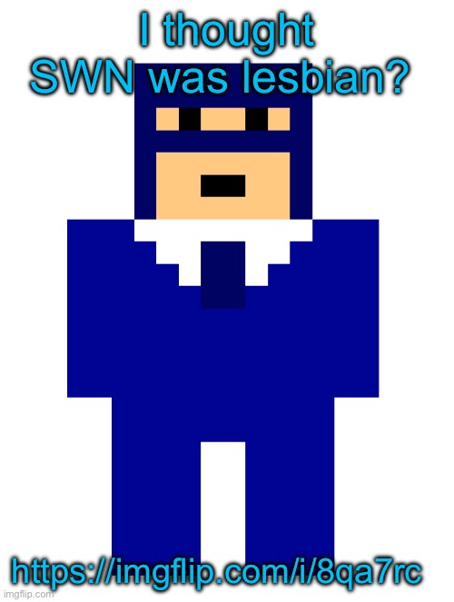 The last 2 words ☠️ | I thought SWN was lesbian? https://imgflip.com/i/8qa7rc | image tagged in blu_spy png | made w/ Imgflip meme maker