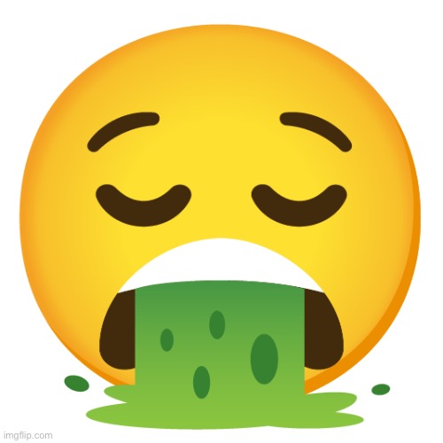 i combined relieved + vomiting in emoji kitchen | image tagged in i combined relieved vomiting in emoji kitchen | made w/ Imgflip meme maker