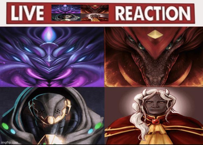 Live calamity bosses reaction | image tagged in live calamity bosses reaction | made w/ Imgflip meme maker