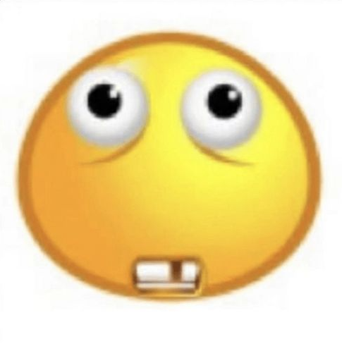 confused emoji png Blank Meme Template