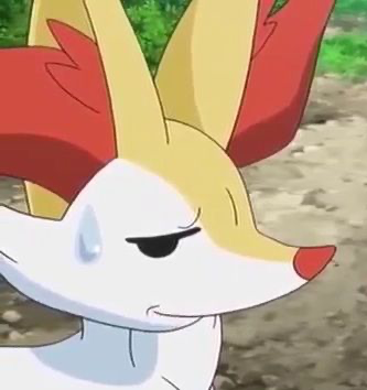 Braixen *sigh* Blank Meme Template