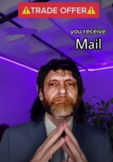 unabomber type Blank Meme Template