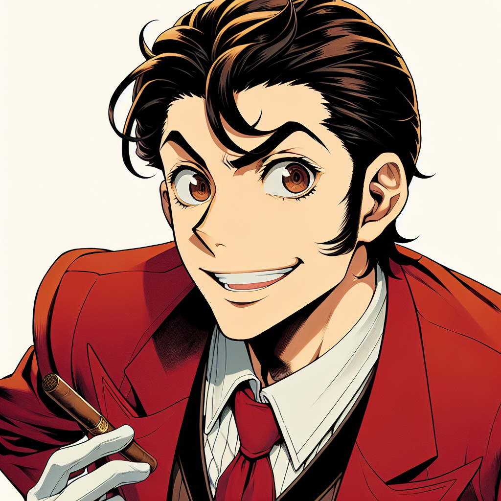 High Quality Lupin says Blank Meme Template