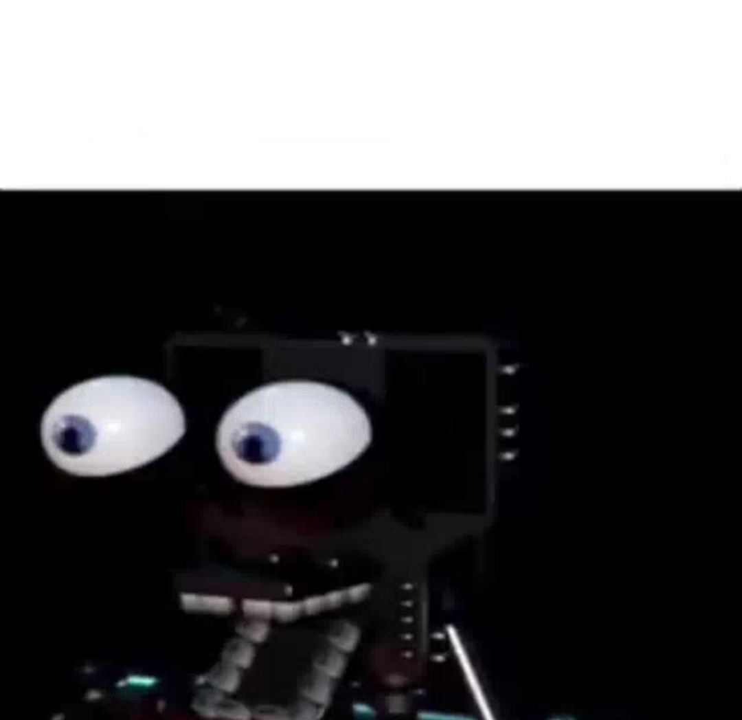 Endoskeleton "PERSONALITY???" face Blank Meme Template