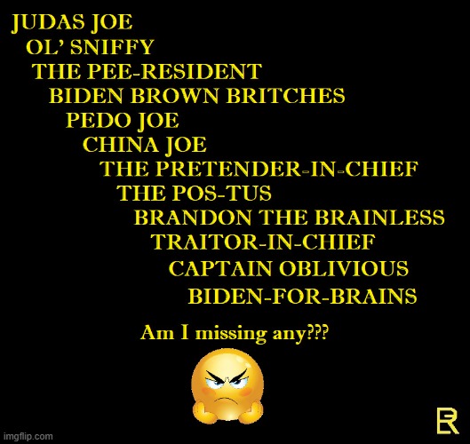 Judas Joe GOT to Go!  (rp) | image tagged in judas joe,biden | made w/ Imgflip meme maker
