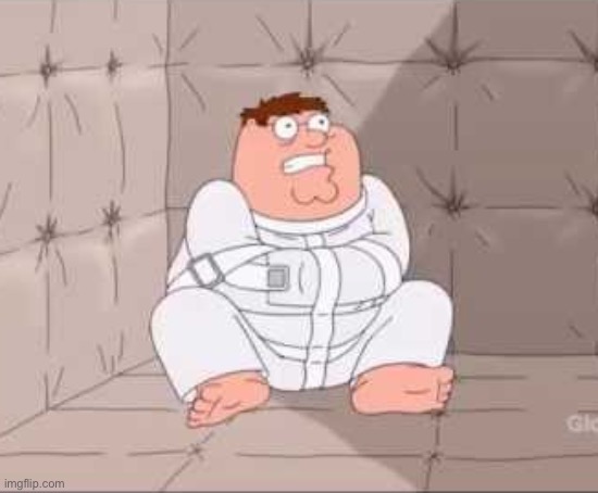 Peter Griffin Straightjacket | image tagged in peter griffin straightjacket | made w/ Imgflip meme maker