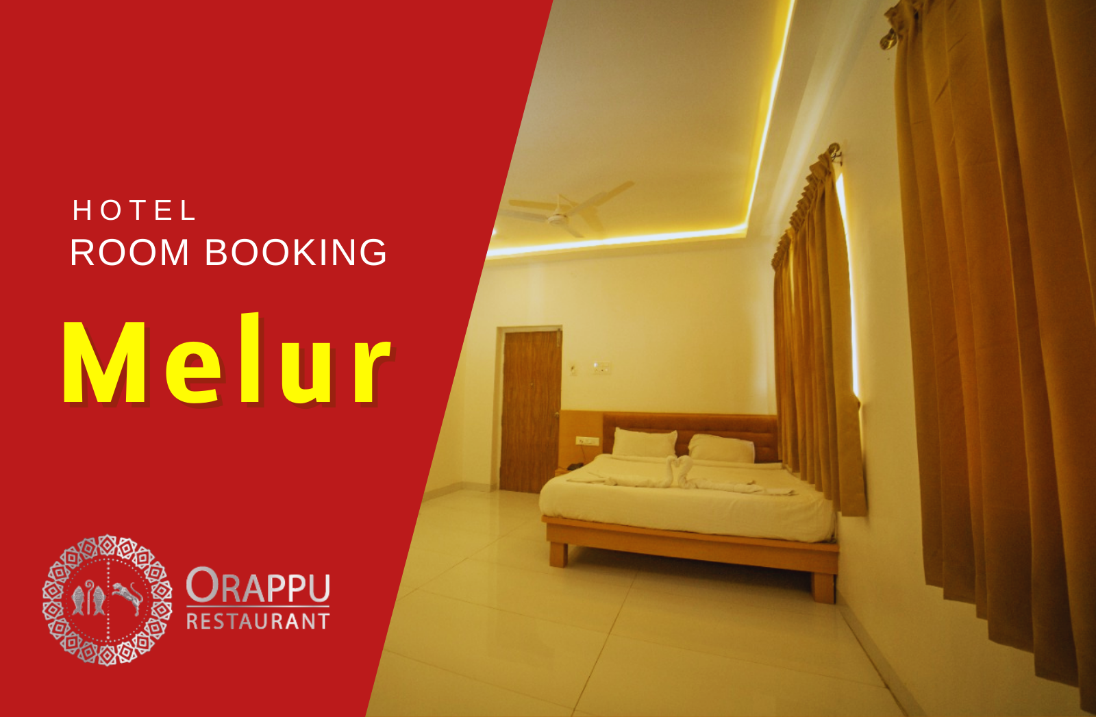 Best Rooms in Melur- Orappu Restaurant Blank Meme Template