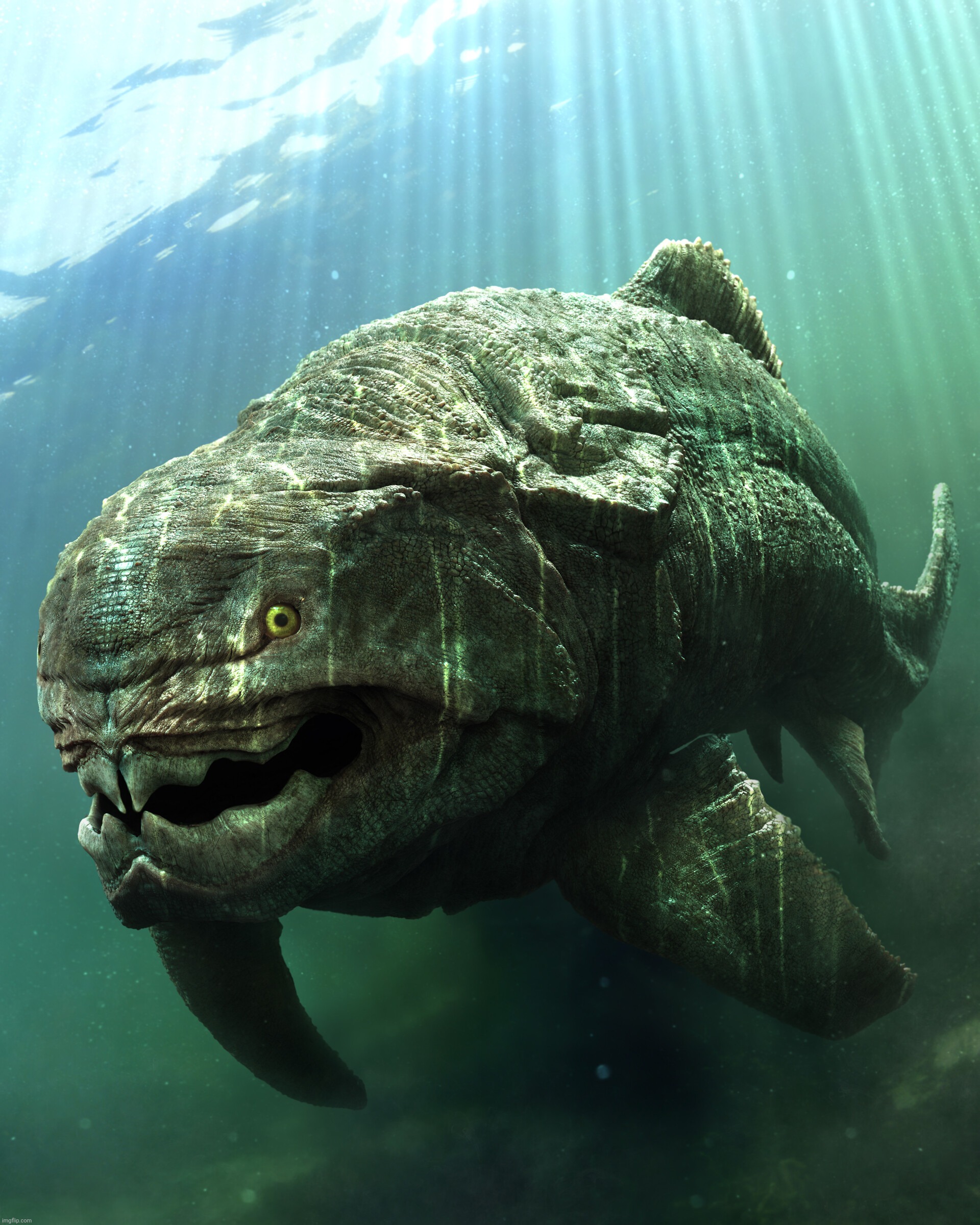 Dunkleosteus | image tagged in dunkleosteus | made w/ Imgflip meme maker