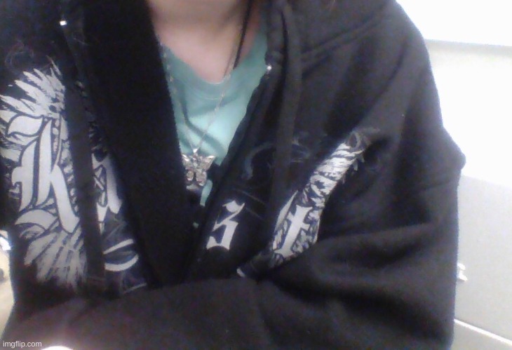 wearing my bf's big ass jacket | made w/ Imgflip meme maker