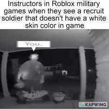 Roblox Military Blank Meme Template