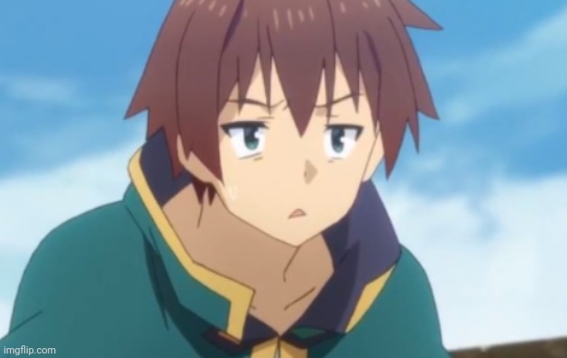 Unimpressed Kazuma | image tagged in unimpressed kazuma | made w/ Imgflip meme maker
