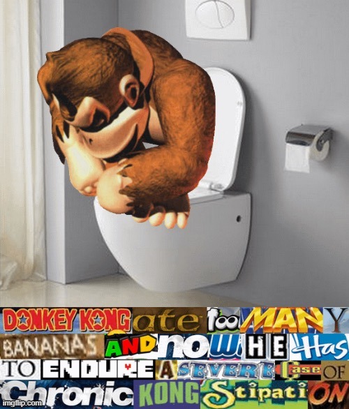 kongstipation | image tagged in kongstipation | made w/ Imgflip meme maker