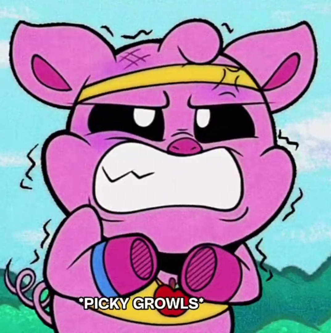 Picky angry growls Blank Meme Template