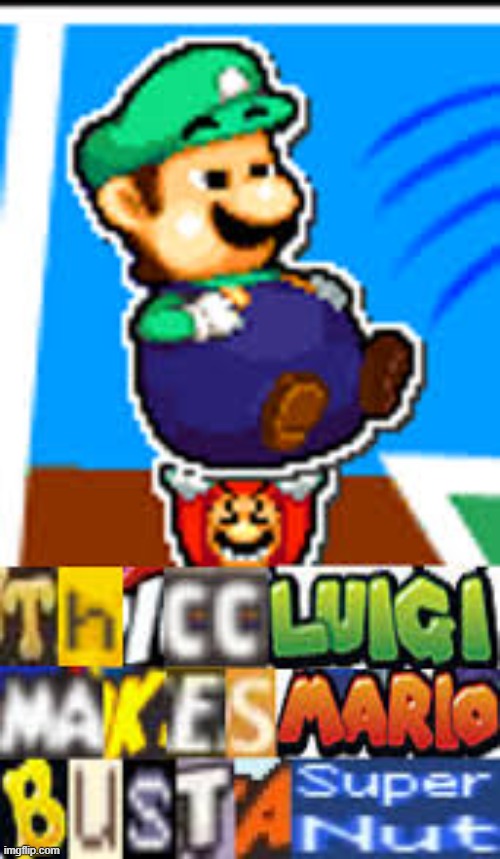 Thicc luigi | image tagged in thicc luigi | made w/ Imgflip meme maker