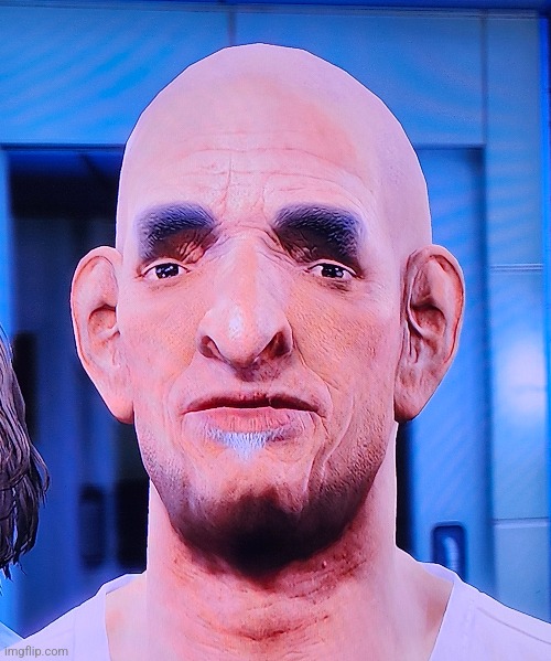 My brother made this abomination in fallout 4 | image tagged in fallout | made w/ Imgflip meme maker