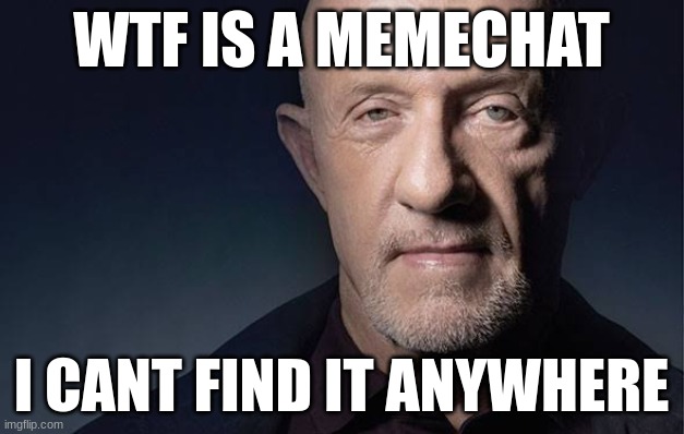 Kid Named | WTF IS A MEMECHAT; I CANT FIND IT ANYWHERE | image tagged in kid named | made w/ Imgflip meme maker