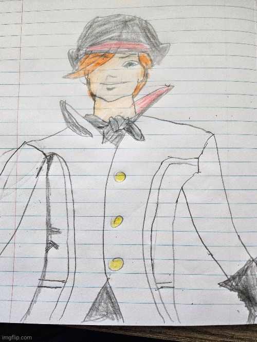 I tried to draw Roman | image tagged in rwby,drawing | made w/ Imgflip meme maker