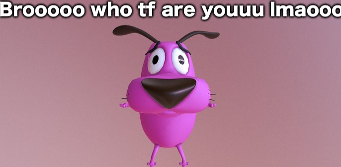 Who tf are you Blank Meme Template